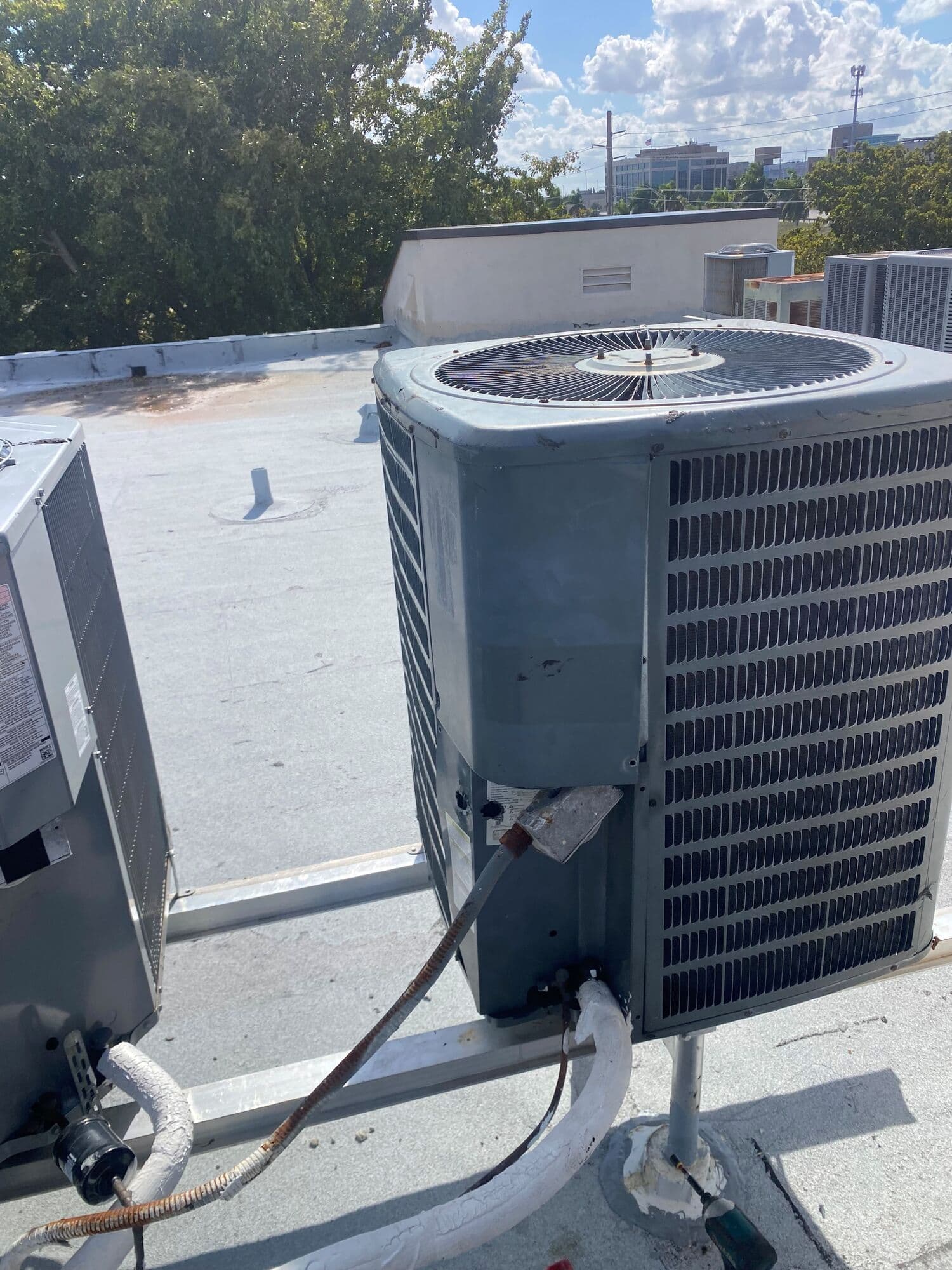 Rooftop chiller diagnostics