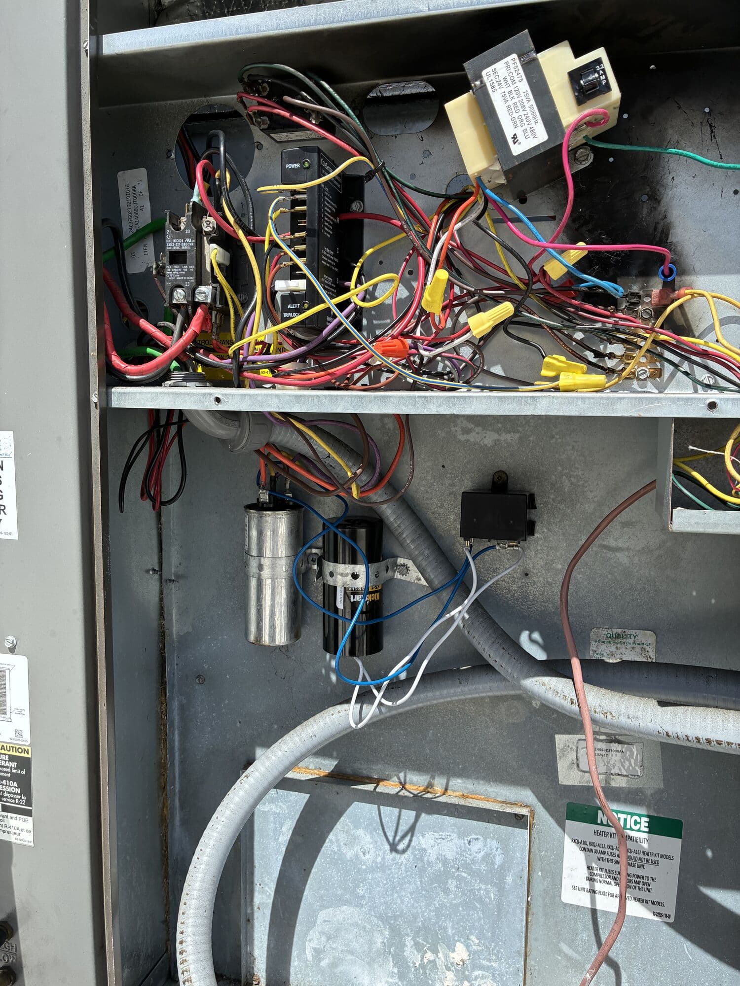 Electrical controls & wiring