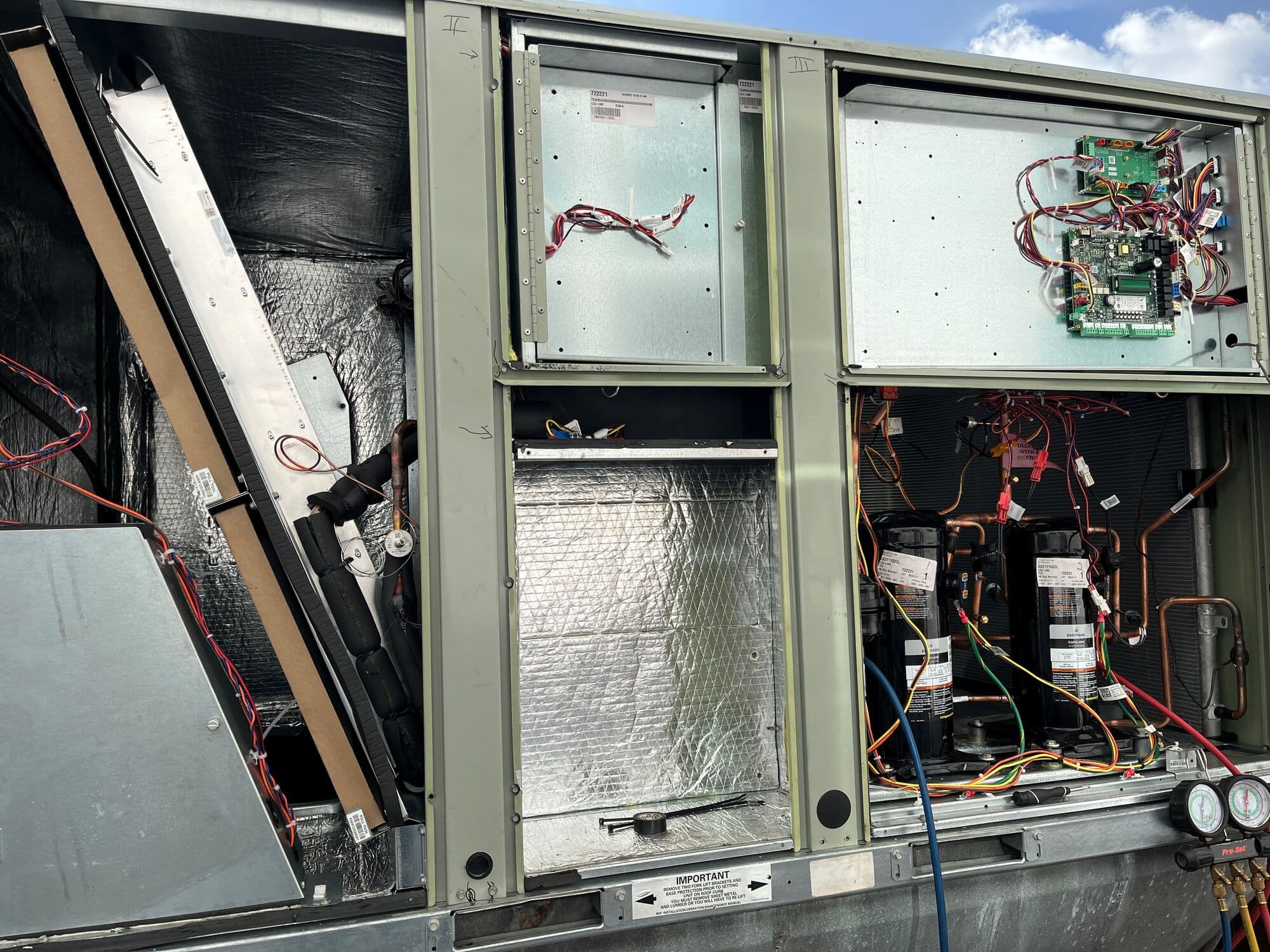 RTU refrigerant & compressor